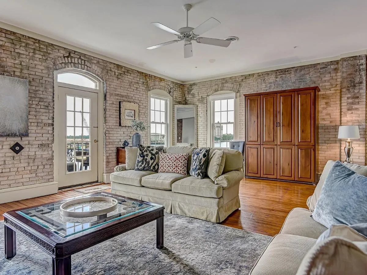 Riverview Penthouse Savannah Prázdninový dům